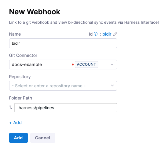 Folder Path Example